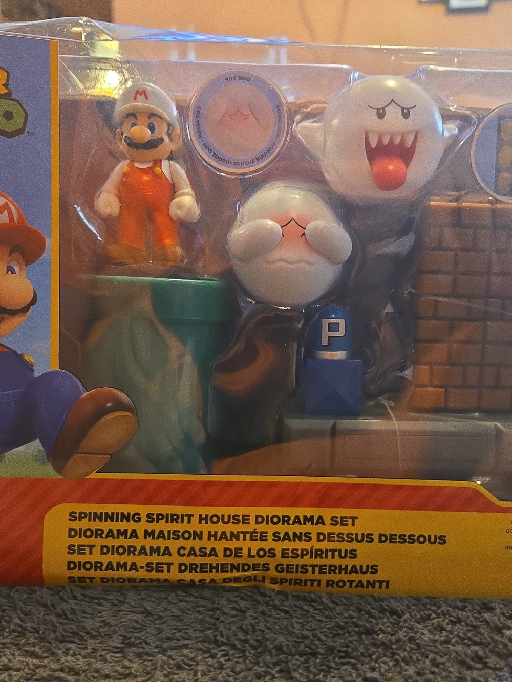 Super Mario Spinning Spirit House Diorama Set - 471